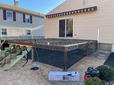 Raised Deck Construction