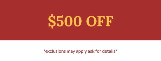 500 Off